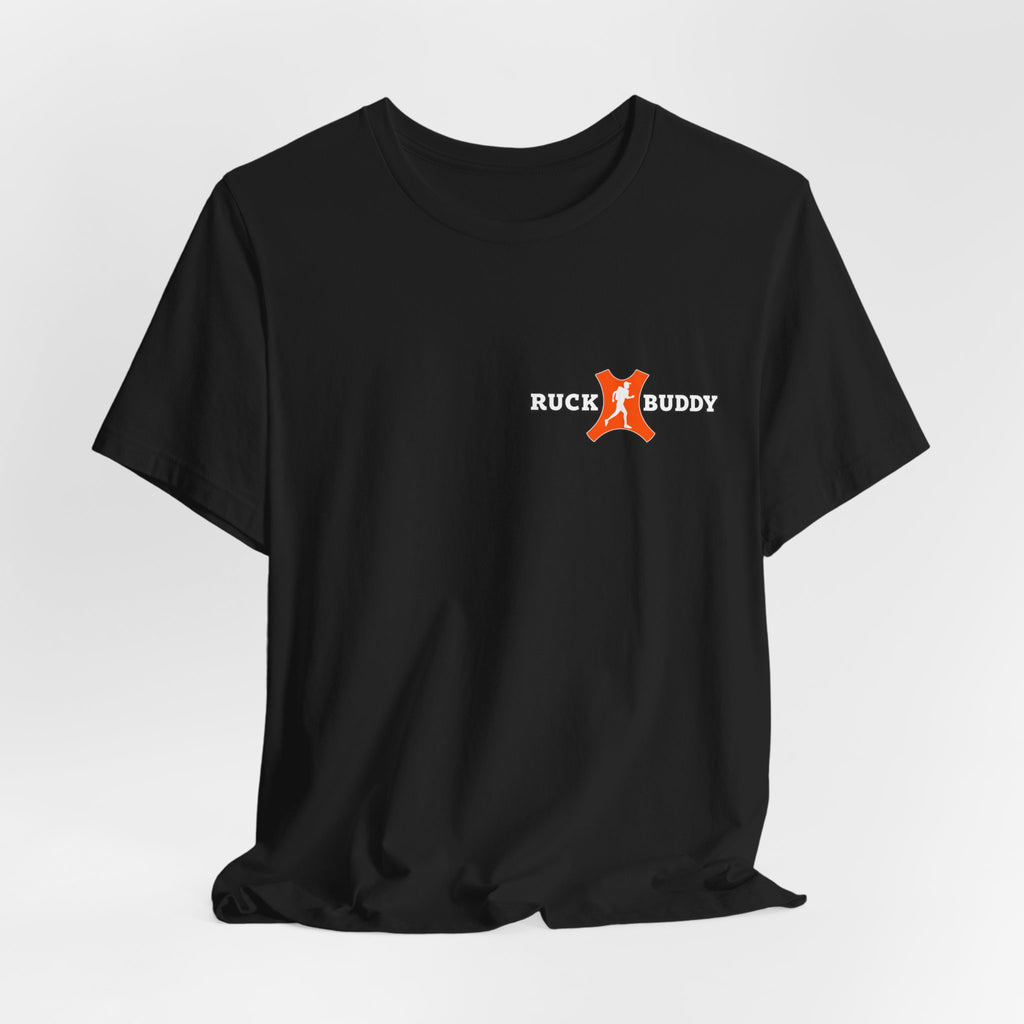 Ruck Buddy Logo Tee | Front & Back Graphic Rucking Shirt