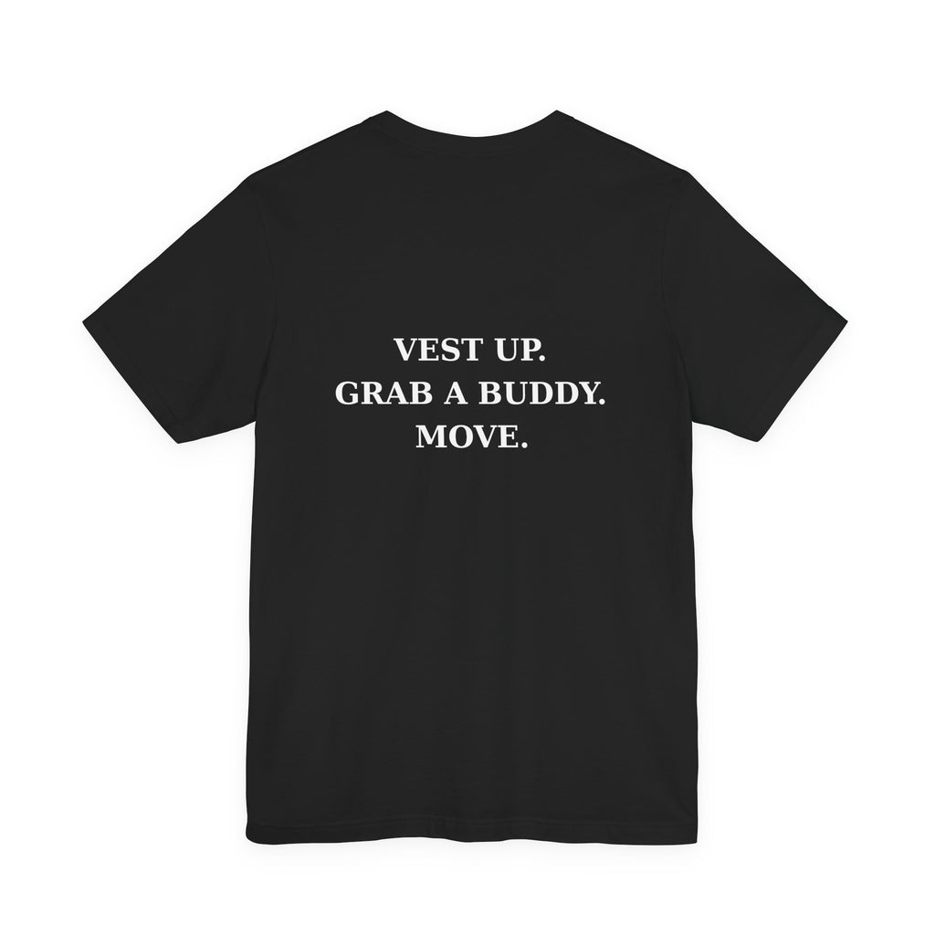 Ruck Buddy Logo Tee | Front & Back Graphic Rucking Shirt